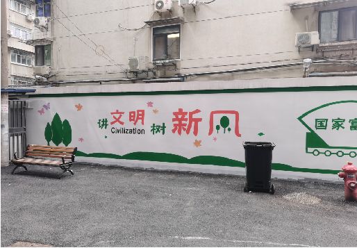 醴陵社区墙绘